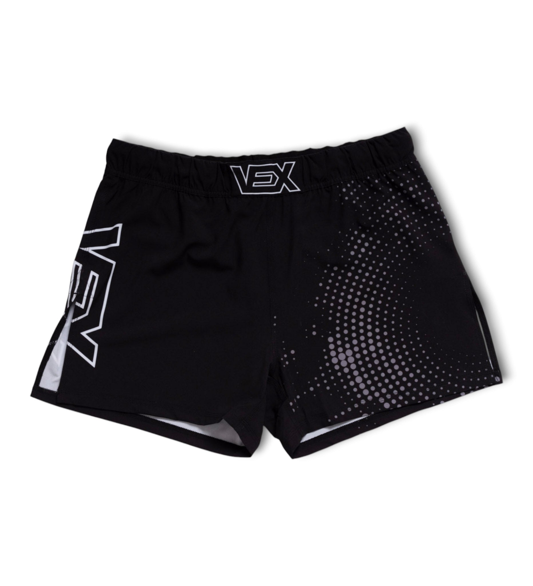 MIRAGE (BLACK) HYBRID MMA SHORTS – VEX MMA