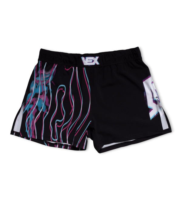 NEON WARP HYBRID MMA SHORTS