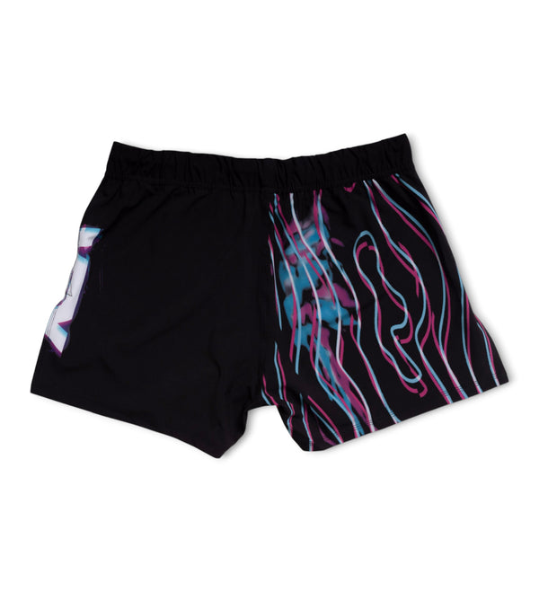 NEON WARP HYBRID MMA SHORTS