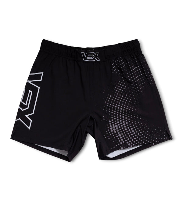 MIRAGE (BLACK) MMA SHORTS