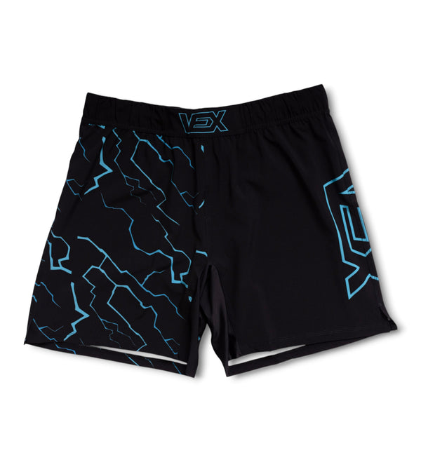 BLUE SHOCK MMA SHORTS