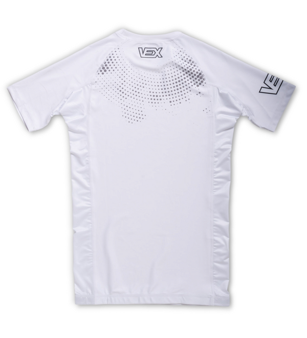 MIRAGE (WHITE) SHORT SLEEVE RASH GUARD