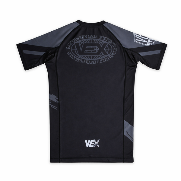 APEX SERIES (BLACK) SHORT SLEEVE RASH GUARD