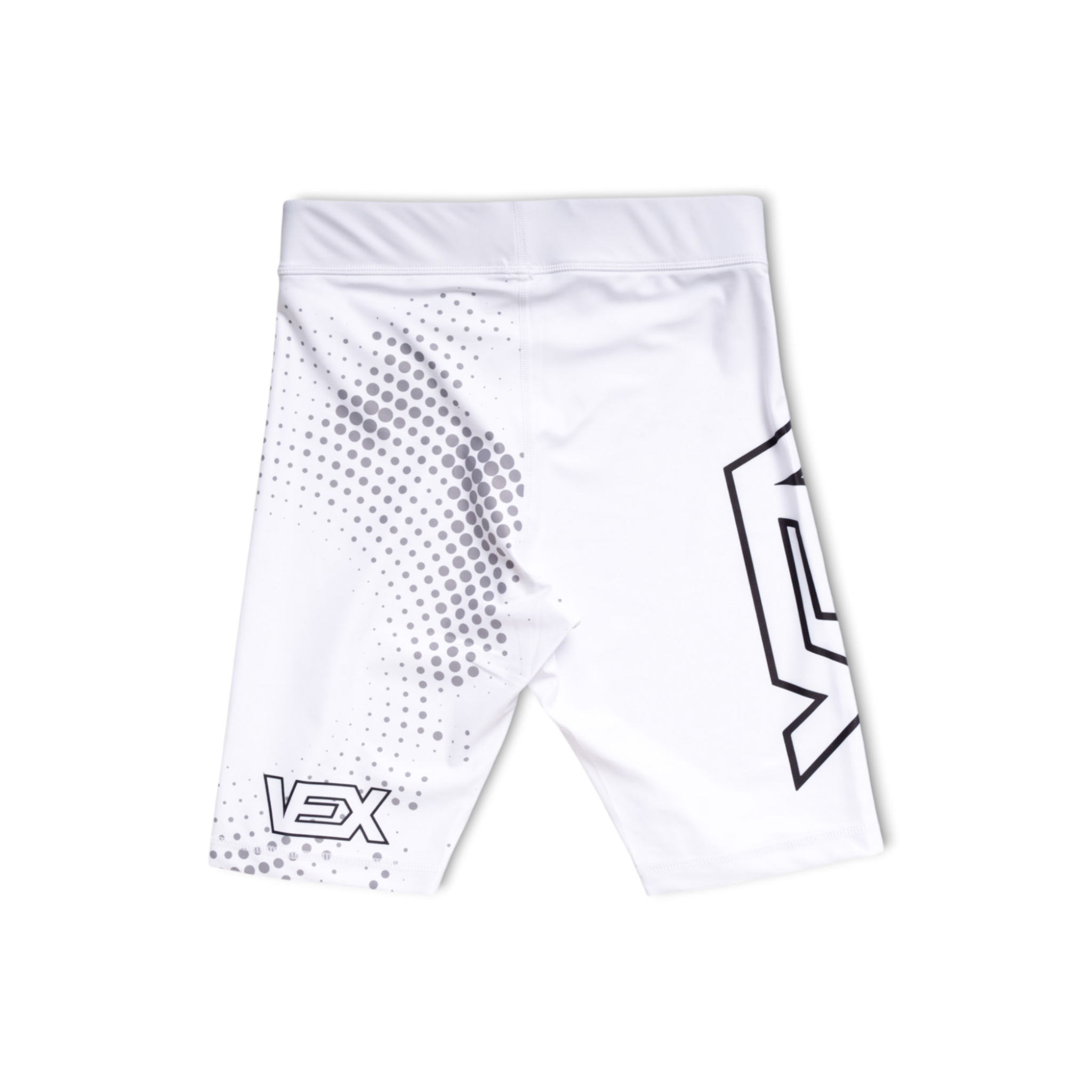 MIRAGE (WHITE) COMPRESSION MMA SHORTS