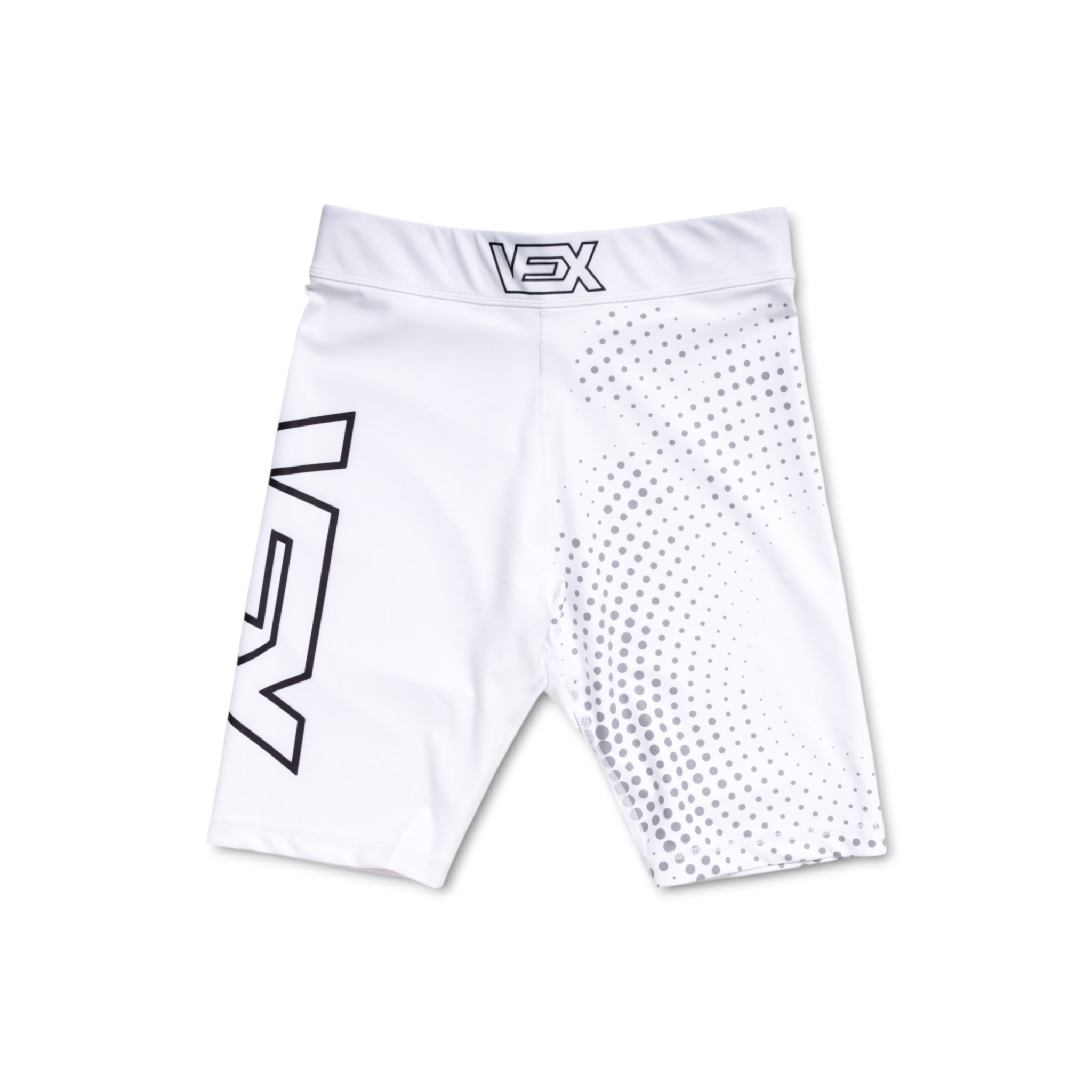 MIRAGE (WHITE) COMPRESSION MMA SHORTS