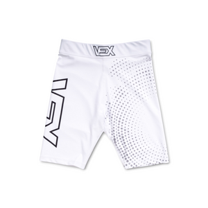 MIRAGE (WHITE) COMPRESSION MMA SHORTS