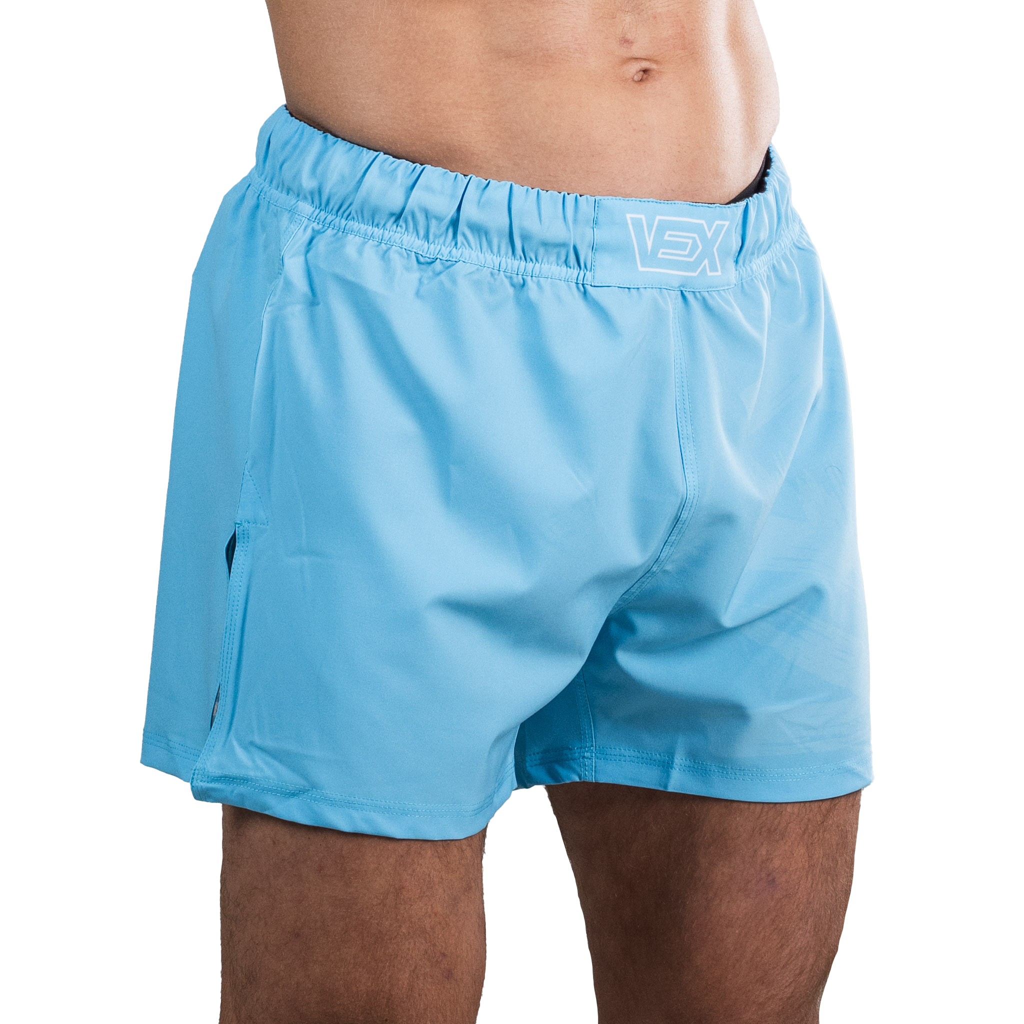 APEX SERIES (BABY BLUE) HYBRID MMA SHORTS
