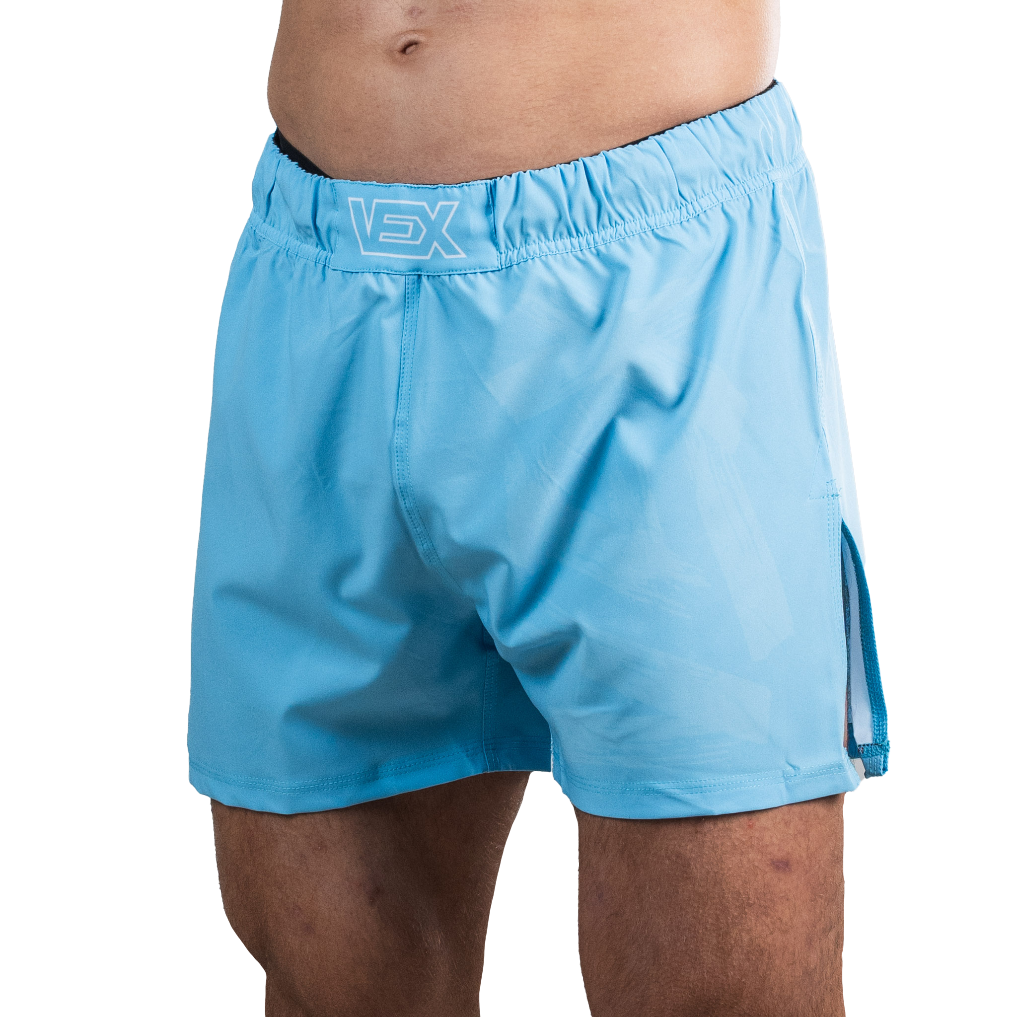 APEX SERIES (BABY BLUE) HYBRID MMA SHORTS