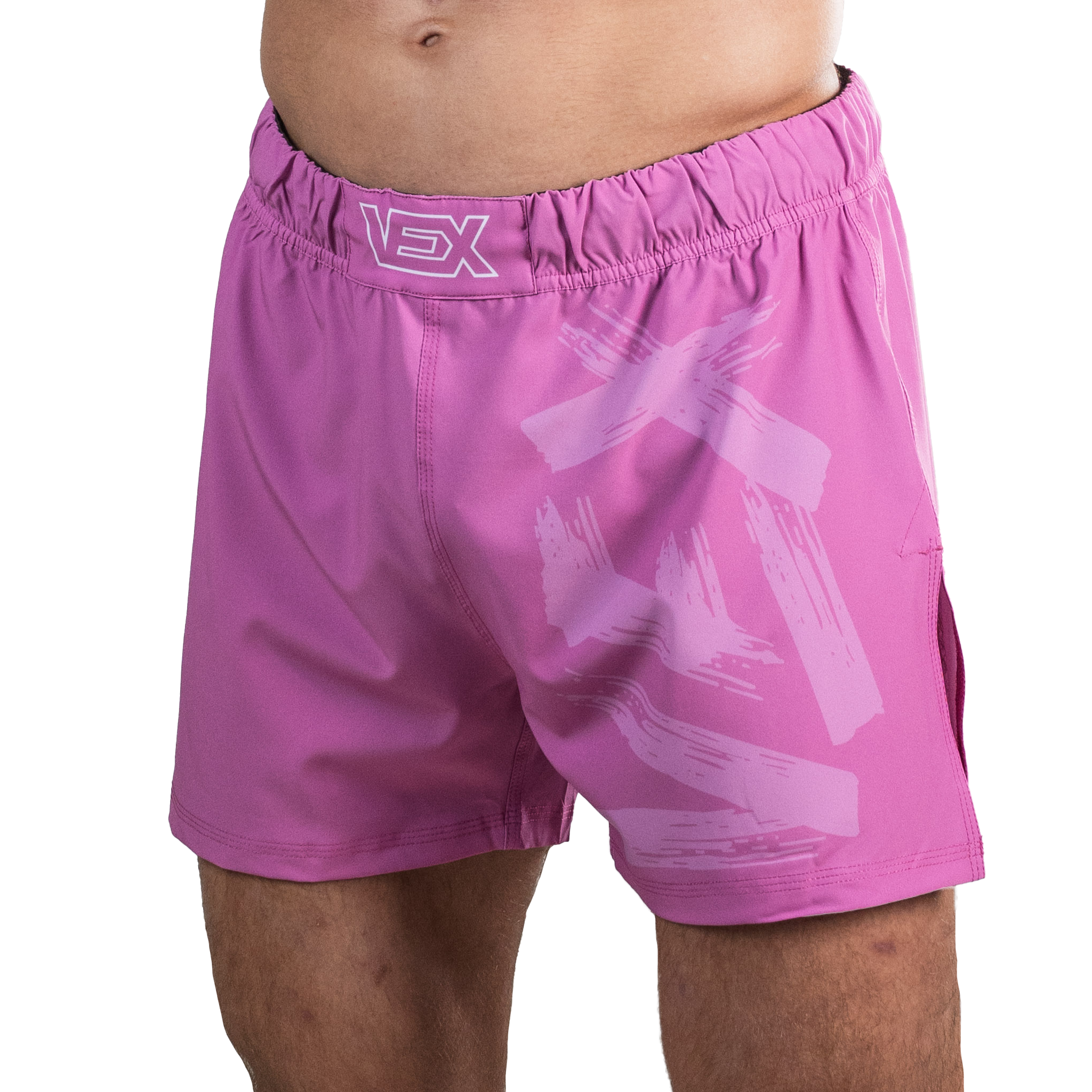 APEX SERIES (SALMON PINK) HYBRID MMA SHORTS
