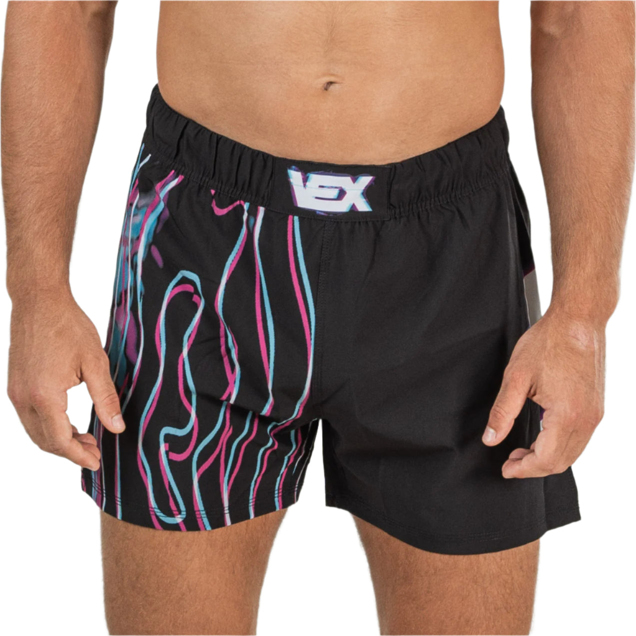 NEON WARP HYBRID MMA SHORTS
