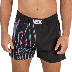 NEON WARP HYBRID MMA SHORTS