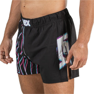 NEON WARP HYBRID MMA SHORTS