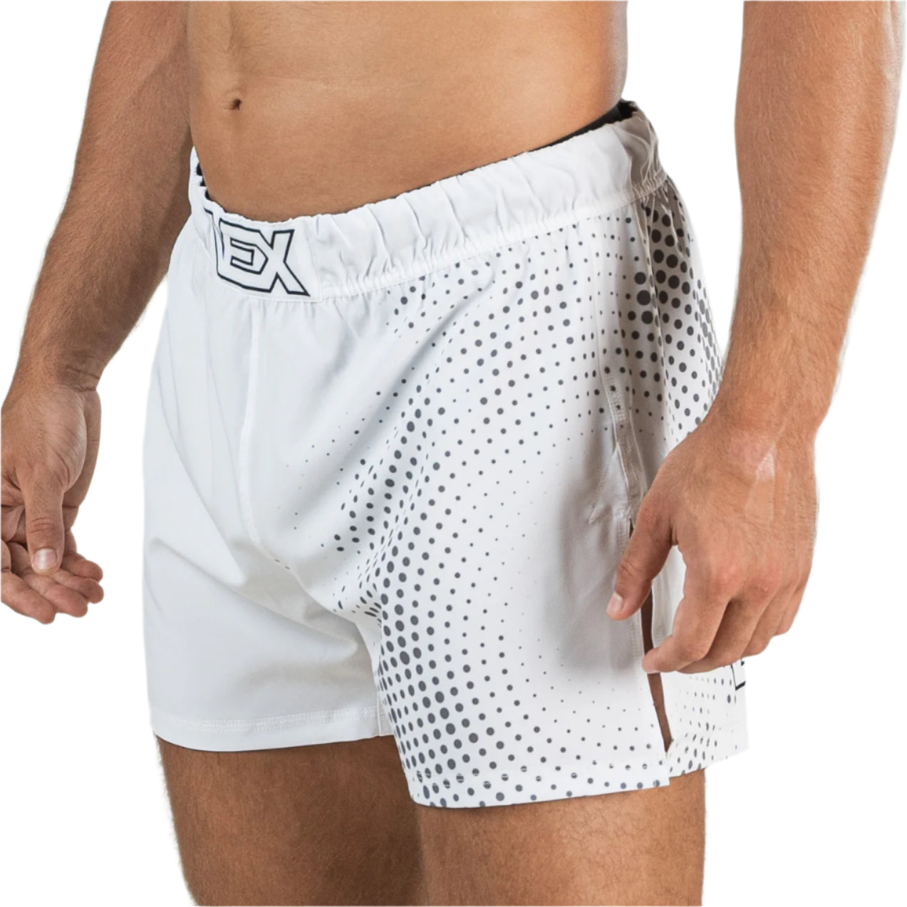Mirage Hybrid MMA Shorts - White | VEX MMA