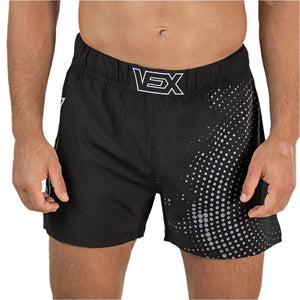 MIRAGE (BLACK) HYBRID MMA SHORTS
