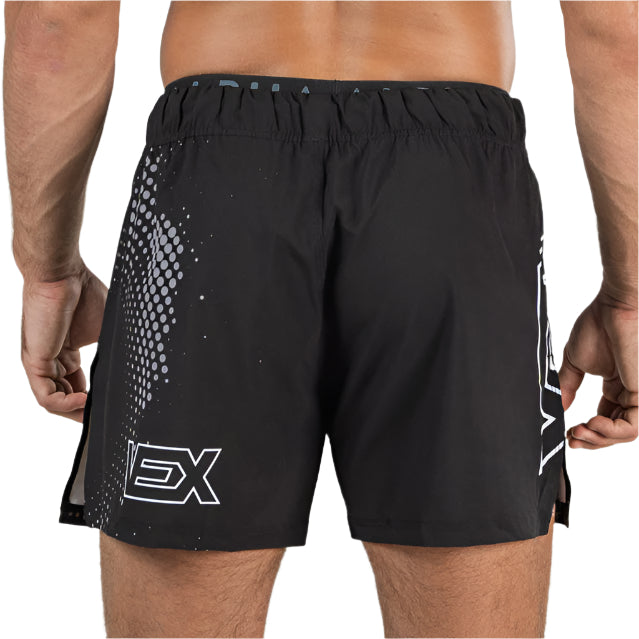 MIRAGE (BLACK) HYBRID MMA SHORTS