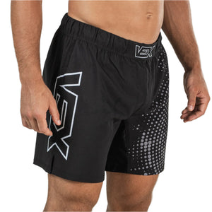 MIRAGE (BLACK) MMA SHORTS