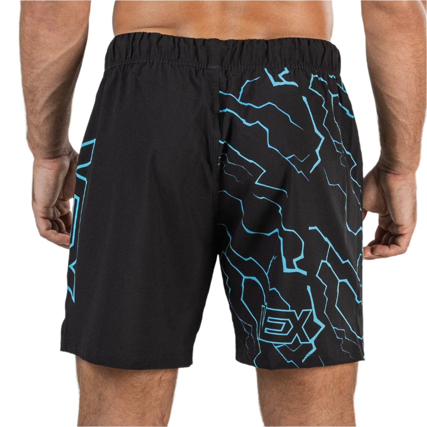 BLUE SHOCK MMA SHORTS