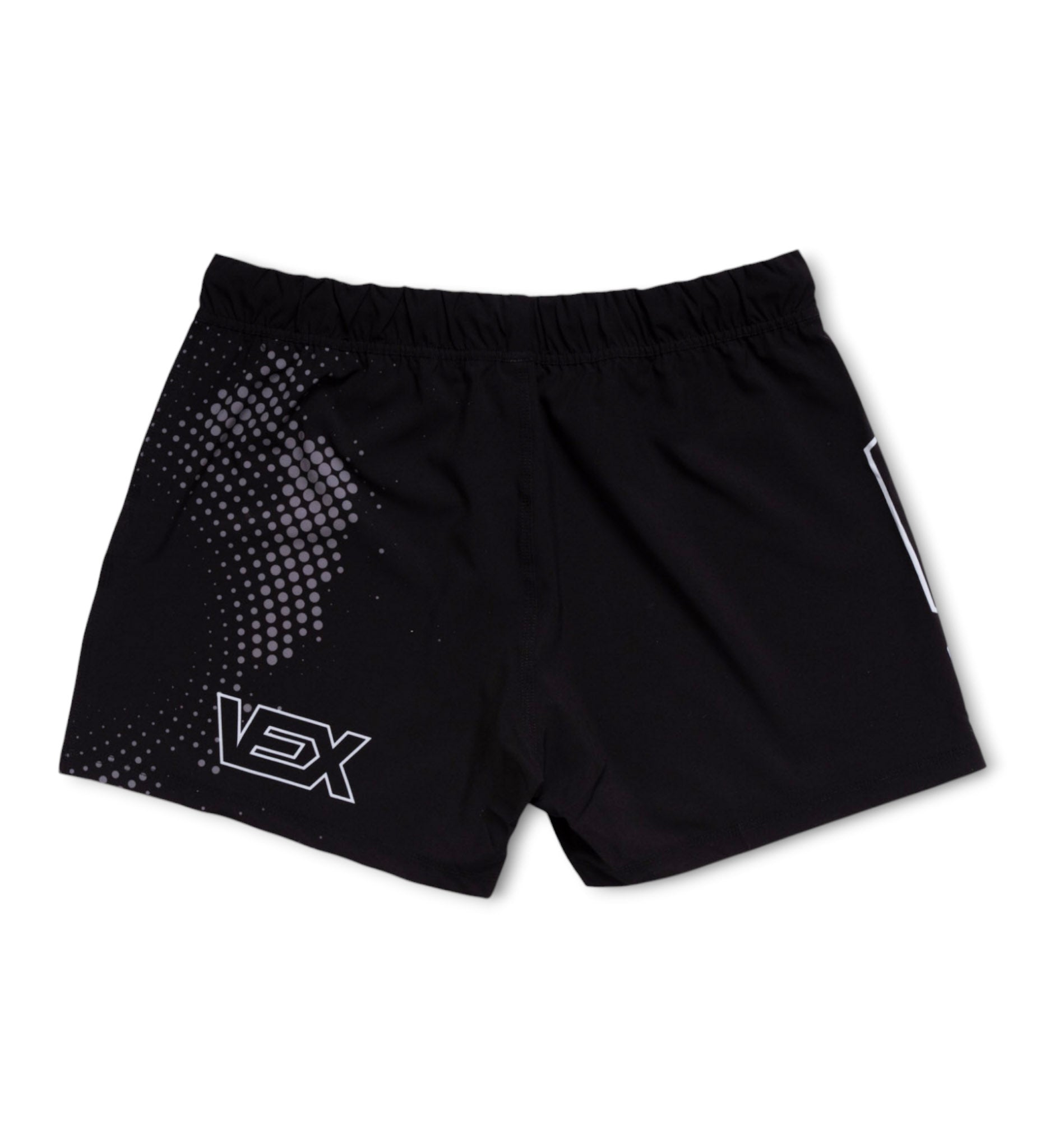 MIRAGE (BLACK) HYBRID MMA SHORTS