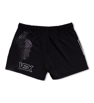 MIRAGE (BLACK) HYBRID MMA SHORTS