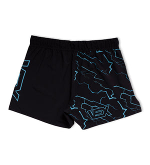 BLUE SHOCK HYBRID MMA SHORTS