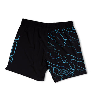 BLUE SHOCK MMA SHORTS