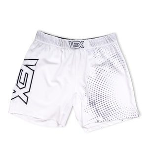MIRAGE (WHITE) MMA SHORTS