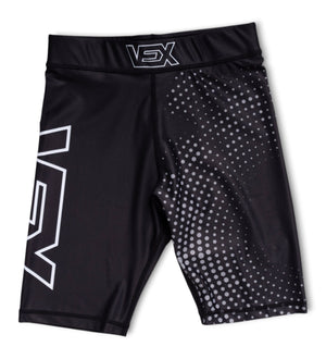 MIRAGE (BLACK) COMPRESSION MMA SHORTS