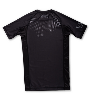MIRAGE (BLACK) SHORT SLEEVE RASH GUARD