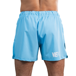 APEX SERIES (BABY BLUE) HYBRID MMA SHORTS