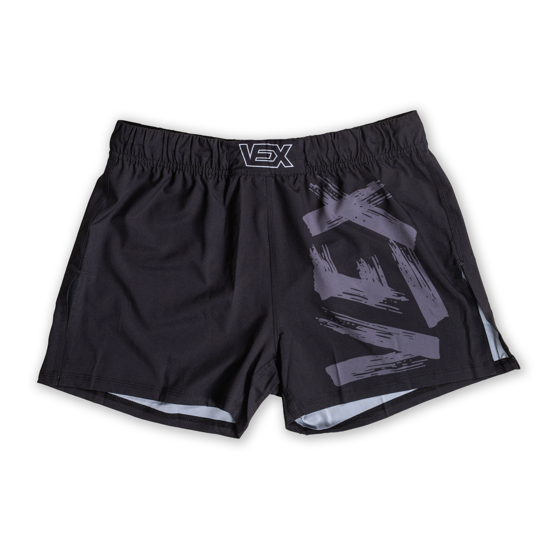 APEX SERIES (BLACK) HYBRID MMA SHORTS – VEX MMA