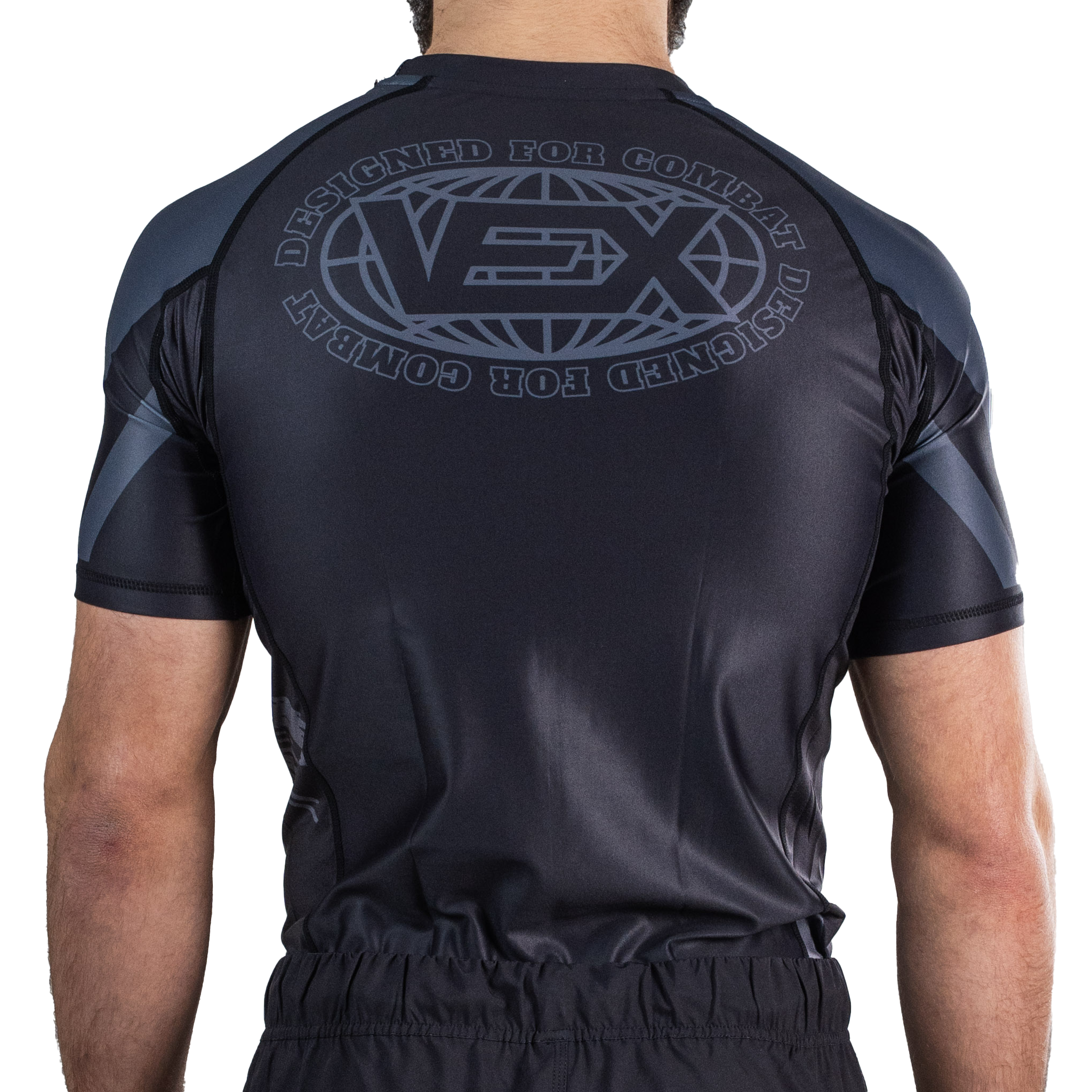 APEX SERIES (BLACK) SHORT SLEEVE RASH GUARD