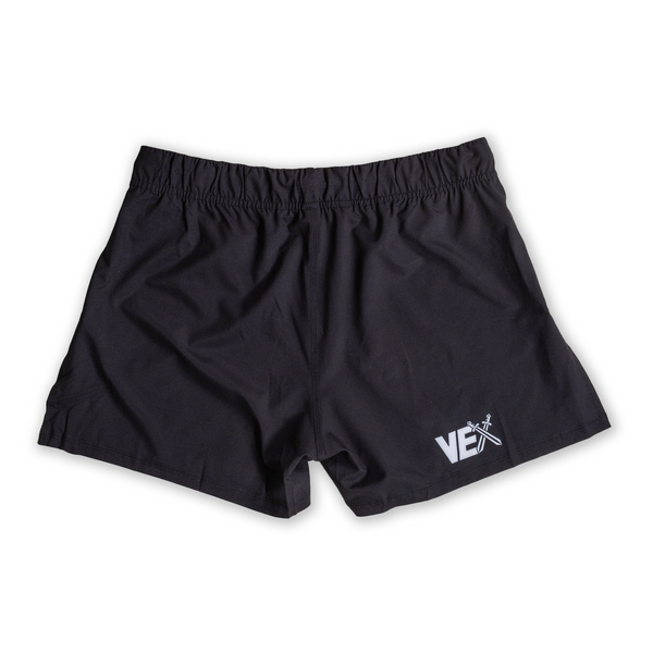 APEX SERIES (BLACK) HYBRID MMA SHORTS