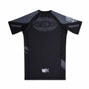 APEX SERIES (BLACK) SHORT SLEEVE RASH GUARD