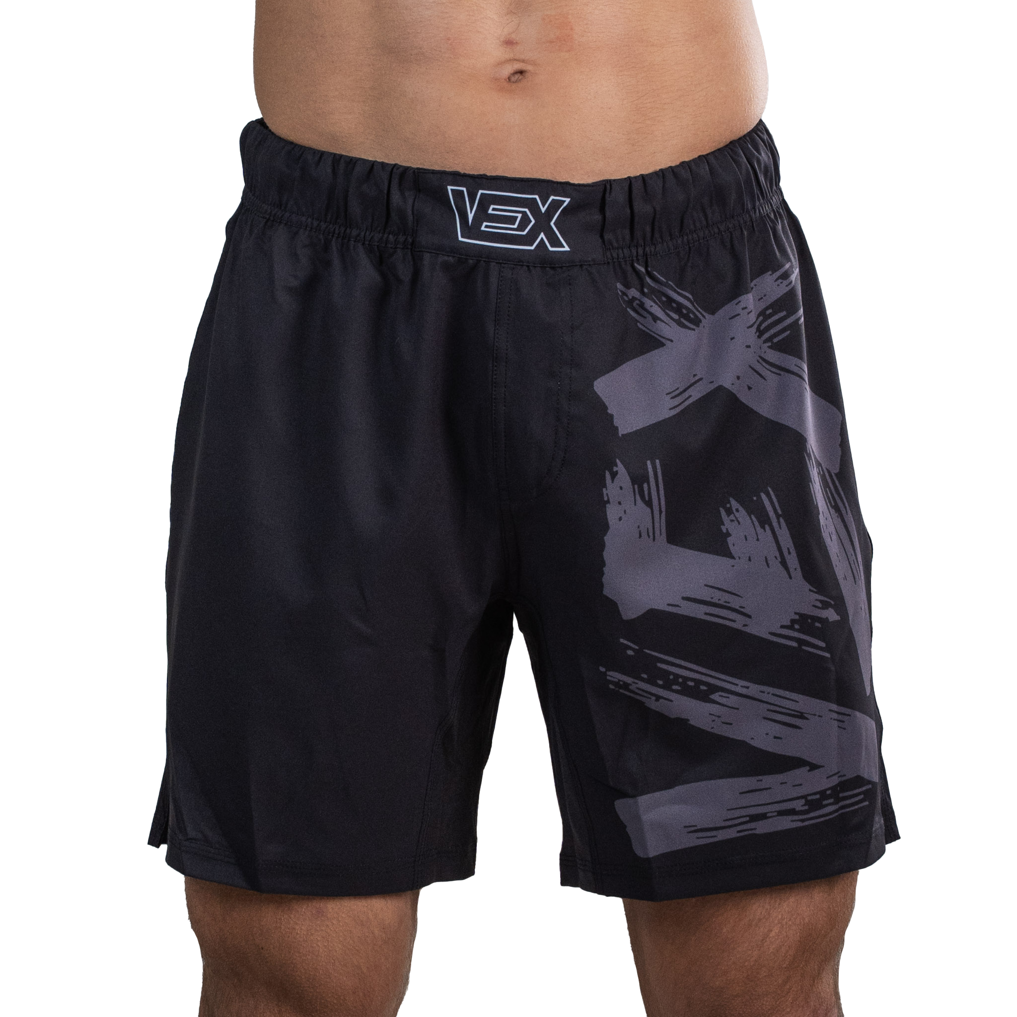 APEX SERIES (BLACK) MMA SHORTS
