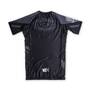 APEX SERIES (BLACK) SHORT SLEEVE RASH GUARD