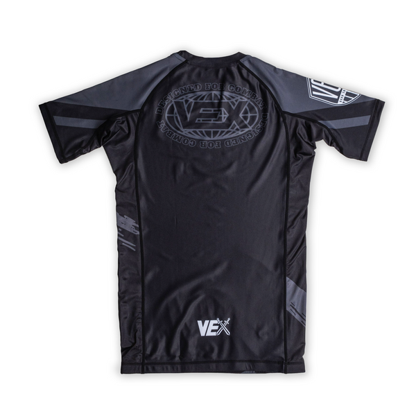 APEX SERIES (BLACK) SHORT SLEEVE RASH GUARD