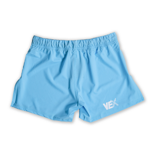 APEX SERIES (BABY BLUE) HYBRID MMA SHORTS