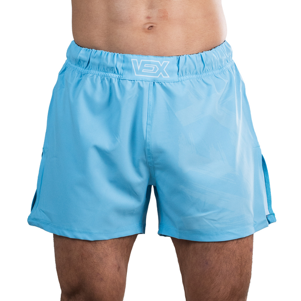 APEX SERIES (ICE BLUE) HYBRID MMA SHORTS
