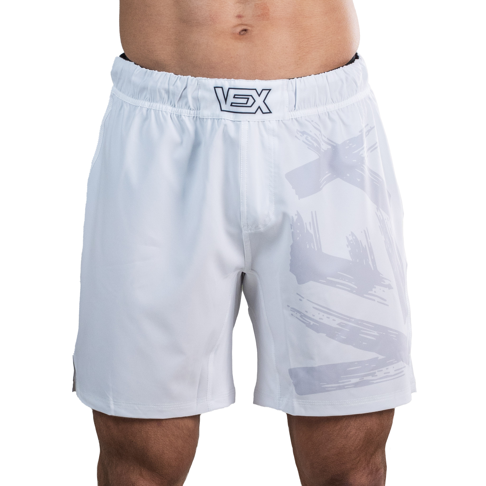 APEX SERIES (WHITE) MMA SHORTS