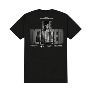Back of black Kevin The Devoted Kophamel supporter t-shirt