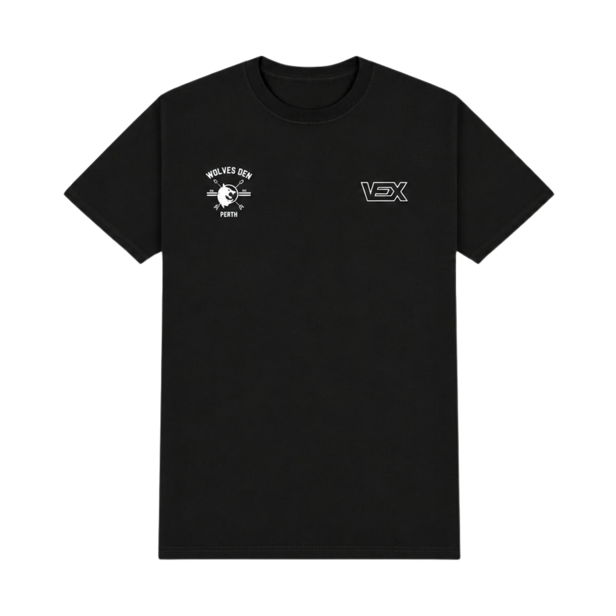 Front of black Kevin The Devoted Kophamel supporter t-shirt