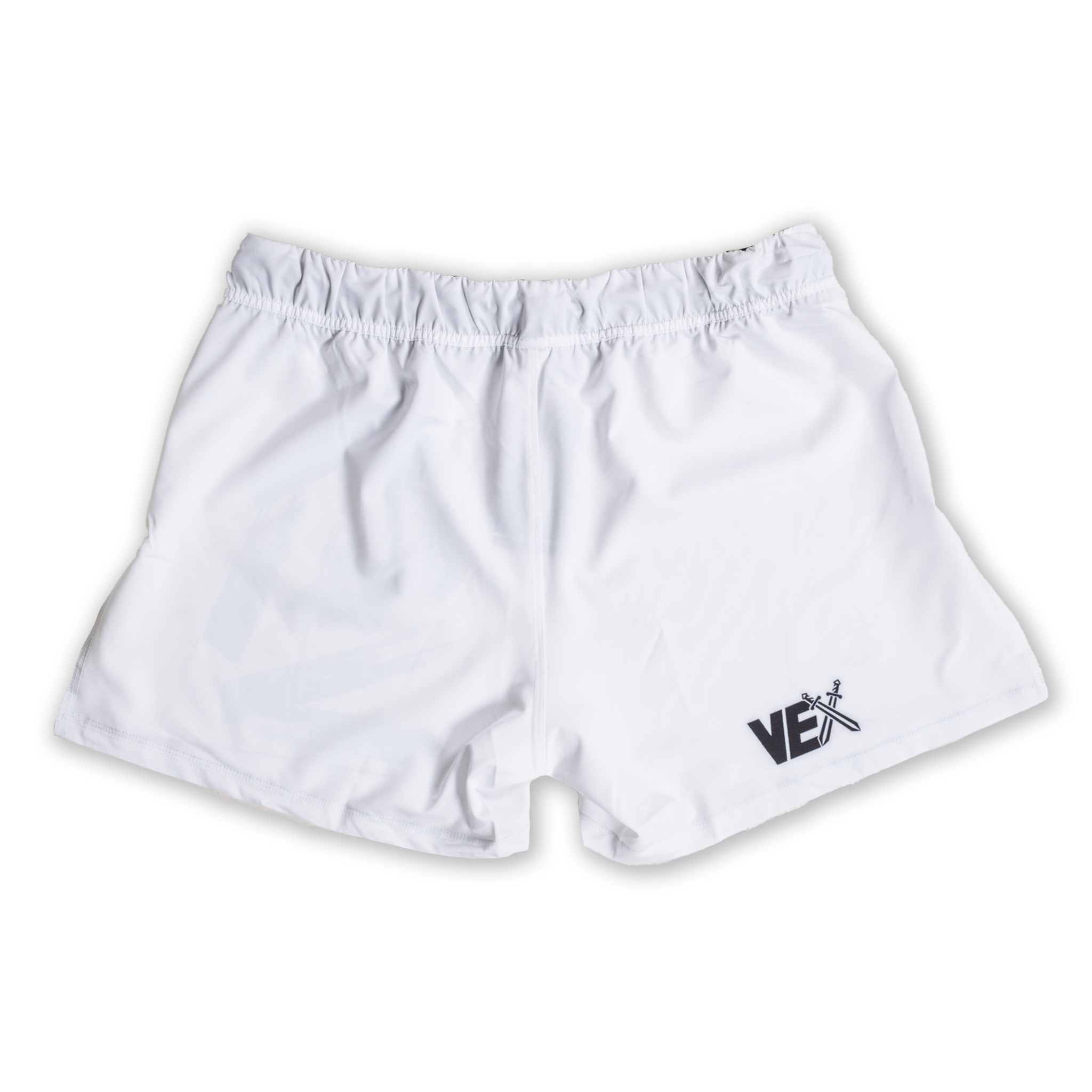 APEX SERIES (WHITE) HYBRID MMA SHORTS