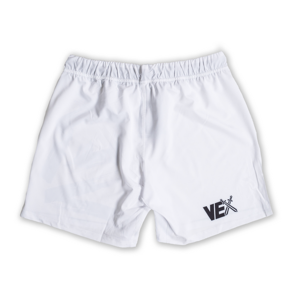 APEX SERIES (WHITE) MMA SHORTS