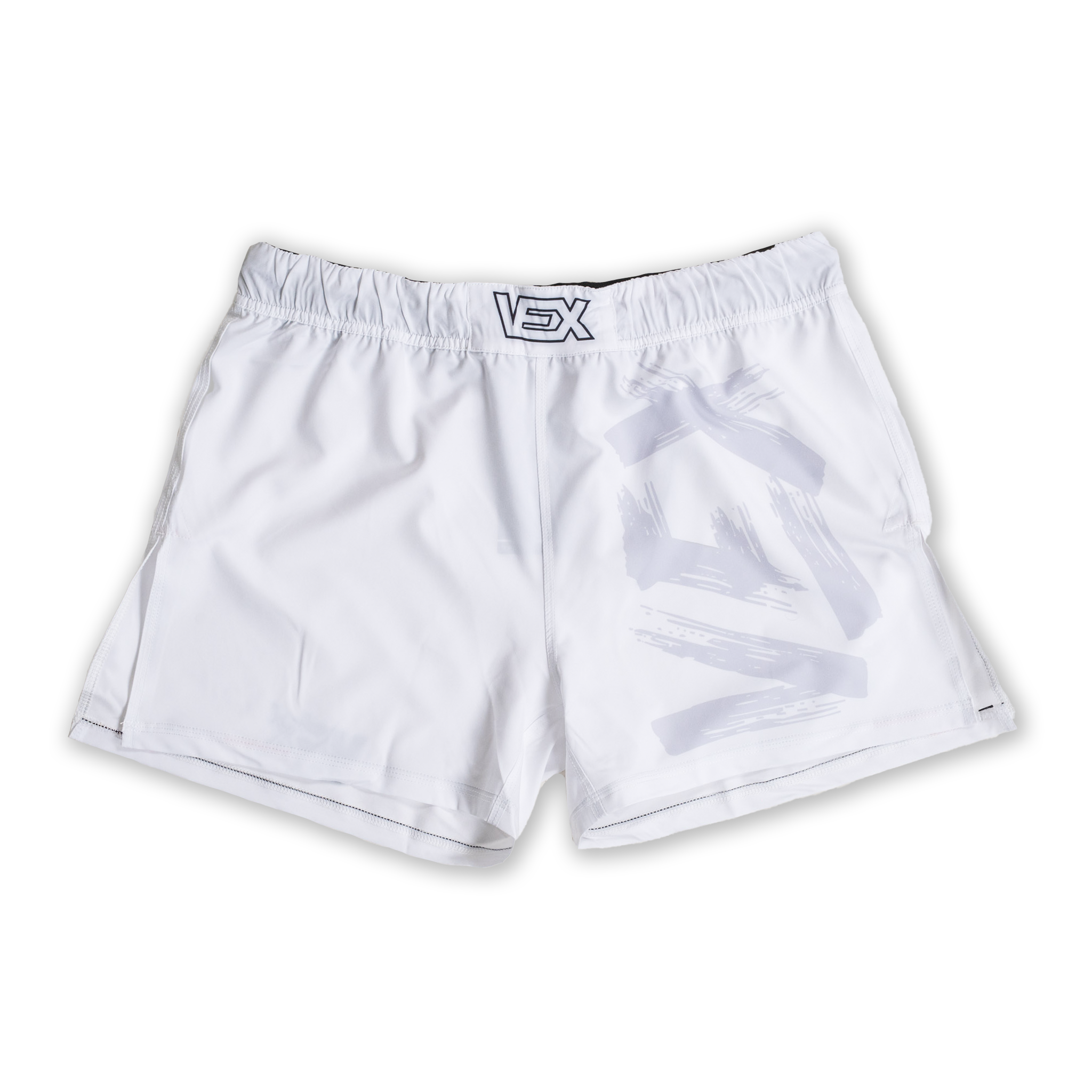 APEX SERIES (WHITE) HYBRID MMA SHORTS