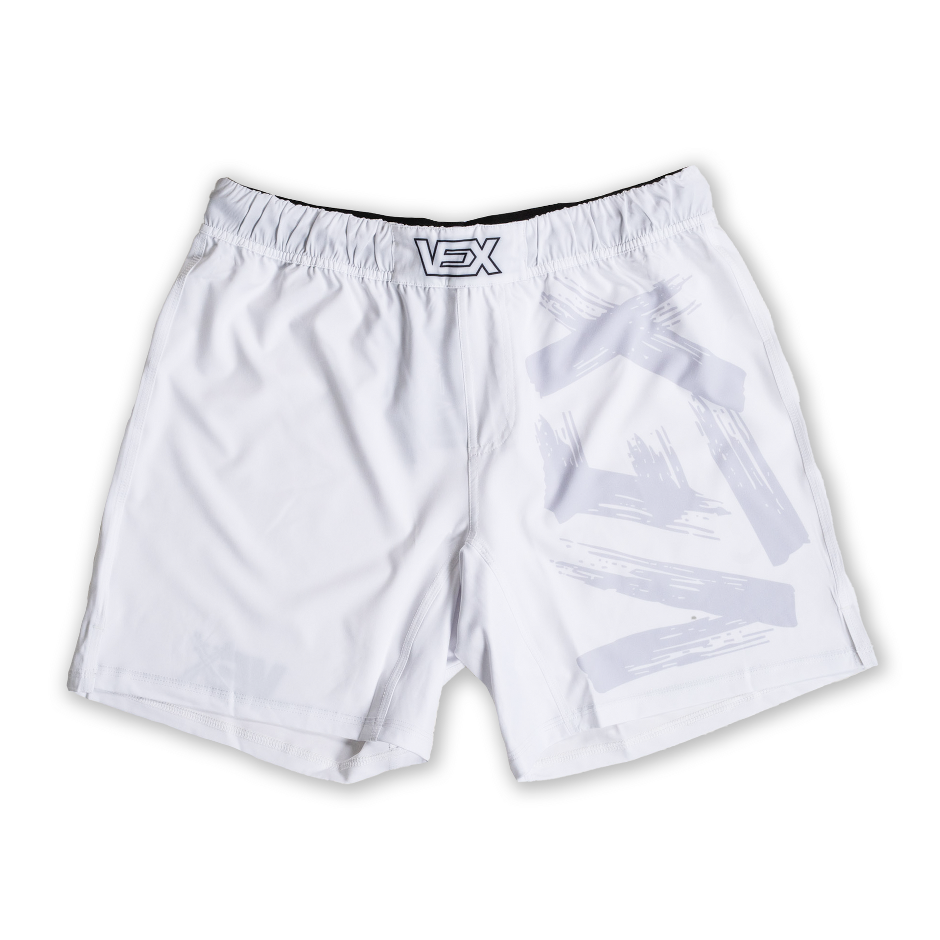 APEX SERIES (WHITE) MMA SHORTS – VEX MMA