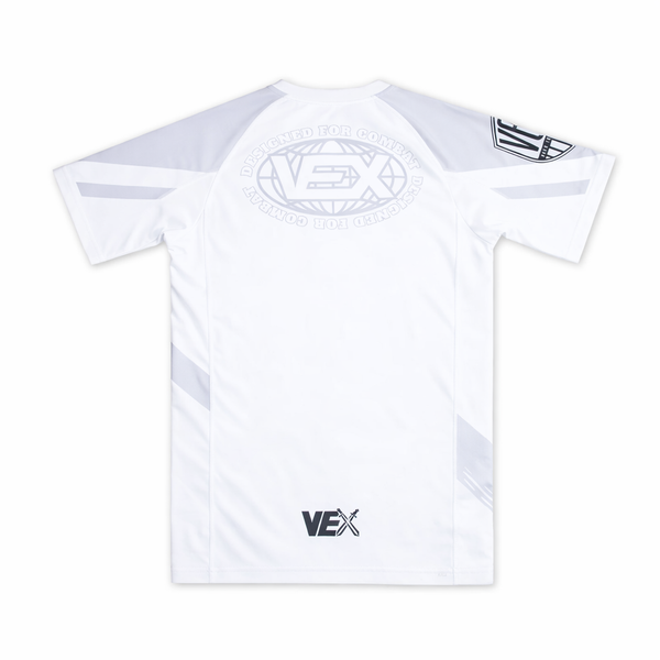 APEX SERIES (WHITE) SHORT SLEEVE RASH GUARD